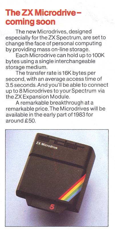microdrive ZX Microdrive