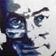 Heinz Wolff (2009) acrylic on canvas 600mm x 600mm